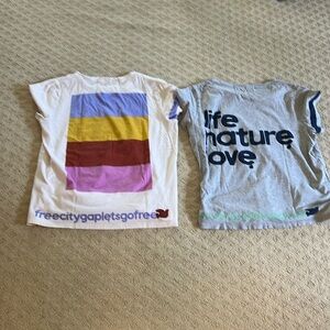 Free city got gap tee shirts size large 2